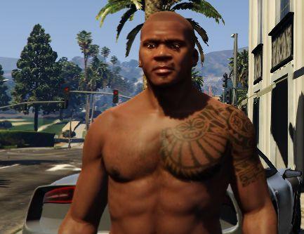 The Rock tatoo for Franklin